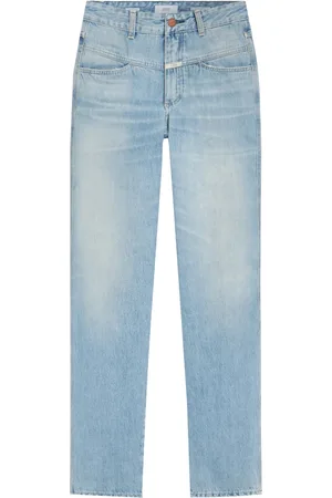 Closed Jeans, Dames, Blauw, W28, Katoen, Straight Jeans