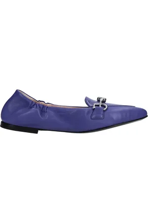 Fabi Schoenen, Dames, Paars, 37 EU, Leer, Platte schoenen Paars