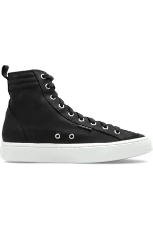 Courrèges Schoenen, Heren, Zwart, 43 EU, Leer, Verfijnde Sneakers