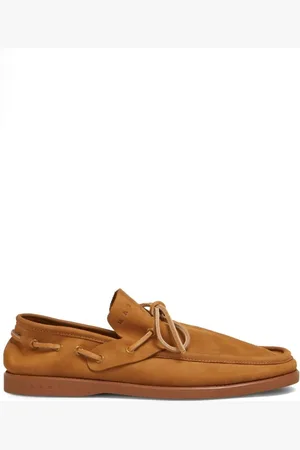 Marni Schoenen, Dames, Bruin, 38 EU, Suède, Mocassin Flat