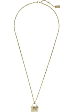 Marc Jacobs Accessoires, Dames, Geel, ONE Size, The Tote Bag Necklace
