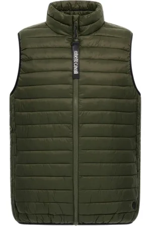 Roberto Cavalli Jassen, Heren, Groen, M, Packable Puffer Vest