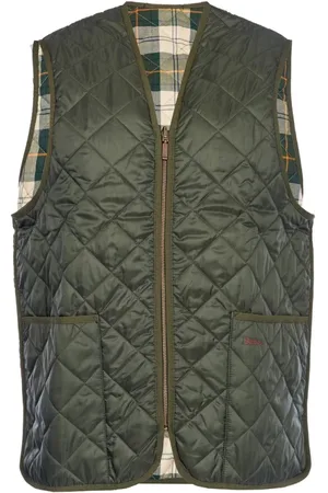 Barbour Jassen, Heren, Groen, S, Nylon, Vest