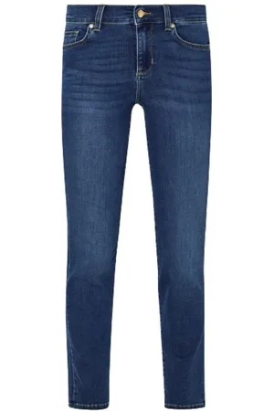 Liu Jo Jeans, Dames, Blauw, W31, Katoen, Slim 7/8 Jeans