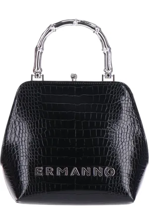 ERMANNO SCERVINO Tassen, Dames, Zwart, ONE Size, Bamboe, Mini Bag