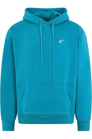 Drôle de Monsieur Sweatshirts & Hoodies, Heren, Blauw, L, Katoen, Patch DDM Hoodie