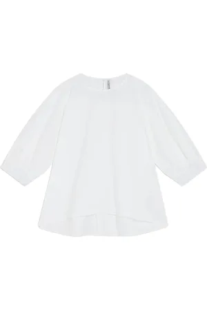 LIVIANA CONTI Blouses & Shirts, Dames, Wit, S, Katoen, Witte Blouse