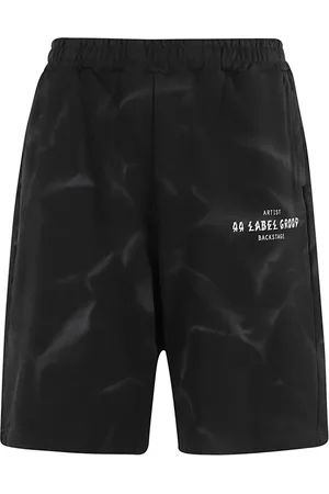 44 Label Group Korte broeken, Heren, Zwart, S, Katoen, Smoke Shorts