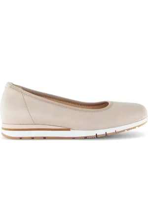 Gabor Schoenen, Dames, , 36 EU, Suède, Suède Leren Ballerina`s