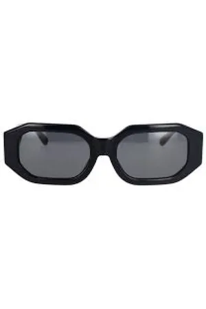 The Attico Accessoires, unisex, Zwart, ONE Size, Vierkante zonnebril