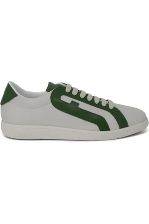 Furla Schoenen, Dames, Groen, 40 EU, Leer, Groene Sneakers met Veters