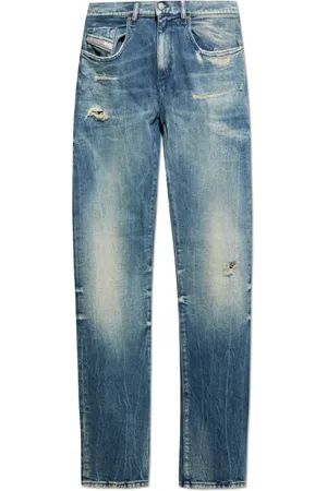 Diesel Jeans, Heren, Blauw, W30 L32, Katoen, D-Strukt L.32 Jeans