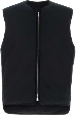 Jil Sander Jassen, Heren, Zwart, S, Katoen, Zwarte Katoenen Donsjas