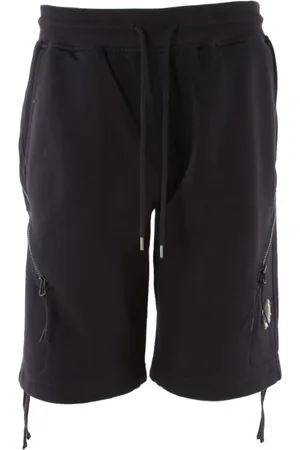 C.P. Company Korte broeken, Heren, Blauw, S, Katoen, Casual Shorts
