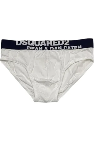 Dsquared2 Ondergoed, Heren, Wit, M, Katoen, Logo Intimate Slip