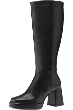 Tamaris Schoenen, Dames, Zwart, 37 EU, Zilveren Haklaarzen