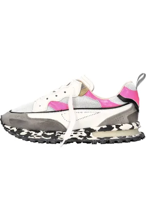 Hidnander Schoenen, Dames, Veelkleurig, 38 EU, Leer, Sneakers Multi Colour