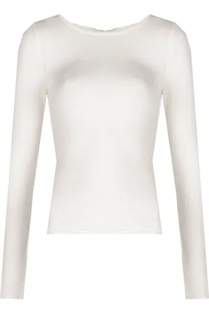 Guess Truien, Dames, , XL, Leer, Rondgebreide trui met ronde hals