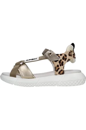 Elena Iachi Schoenen, Dames, Veelkleurig, 38 EU, Leer, Sandalen Multi Kleur