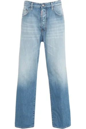 Dsquared2 Jeans, Heren, Blauw, S, Katoen, Baggy Jeans