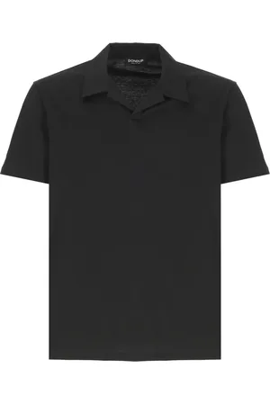Dondup Tops, Heren, Zwart, S, Katoen, Katoenen Piqué Polo