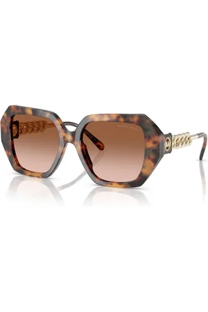 Michael Kors Accessoires, Dames, Bruin, 54 MM, 2232U Zonnebril