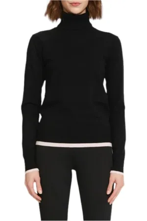 Silvian Heach Truien, Dames, Zwart, S, Turtleneck Trui