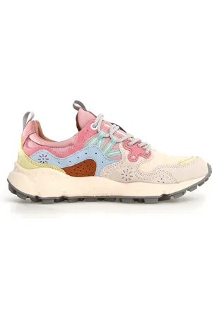 Flower Mountain Schoenen, Dames, Veelkleurig, 39 EU, Suède, Sneakers met Sportieve Look