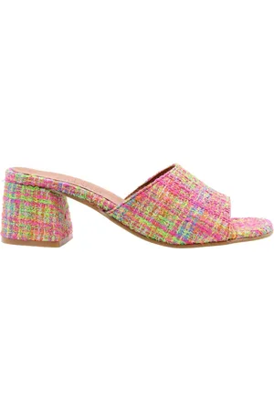 DWRS Schoenen, Dames, Veelkleurig, 38 EU, Fraser Muiltjes met Hak
