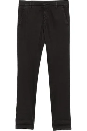 Dondup Broeken, Heren, Zwart, W32, Slim-fit broek