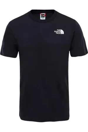 The North Face Tops, Heren, Zwart, XL, Katoen, Bedrukt katoenen T-shirt