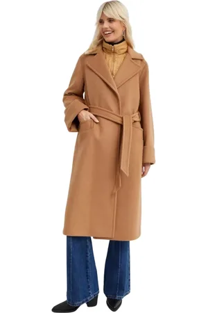 FAY Mantels, Dames, , L, Wol, Jas met Gewatteerd Gilet