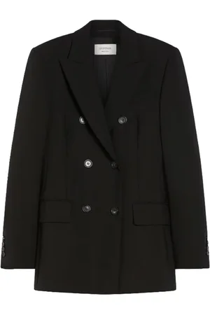 Sportmax Jassen, Dames, Zwart, S, Wol, Gelly Blazer