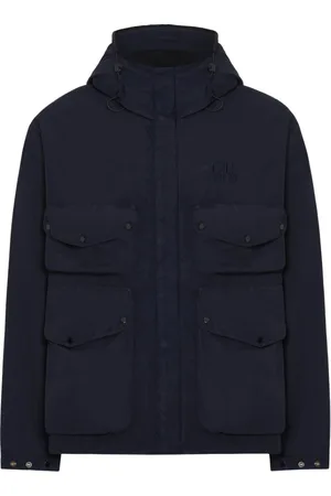 C.P. Company Jassen, Heren, Blauw, XL, Nylon, Nylon Goggle Jas
