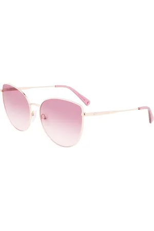 Longchamp Accessoires, Dames, Roze, ONE Size, Zonnebril