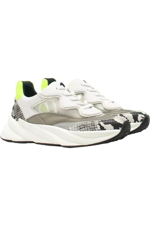 Elena Iachi Schoenen, Dames, Wit, 39 EU, Leer, Sportsneakers