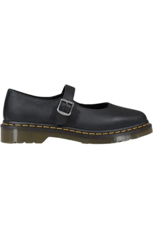Dr. Martens Schoenen, Dames, Zwart, 37 EU, Leer, Elphie Virginia Leren Mary Jane Schoenen