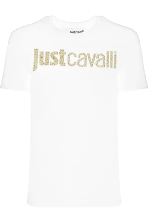 Roberto Cavalli Tops, Dames, Wit, S, T-shirts en Polos Wit