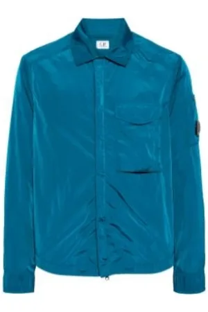 C.P. Company Jassen, Heren, Blauw, XL, Nylon, Light Jacket