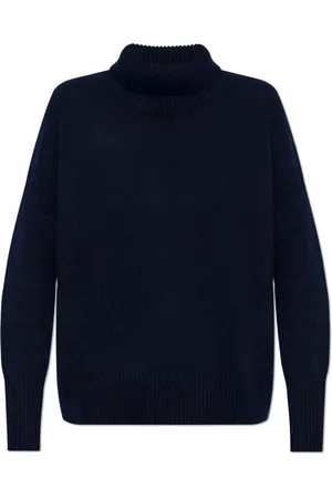 Lisa Yang Truien, Dames, Blauw, M, Kasjmier, Heidi Turtleneck Trui