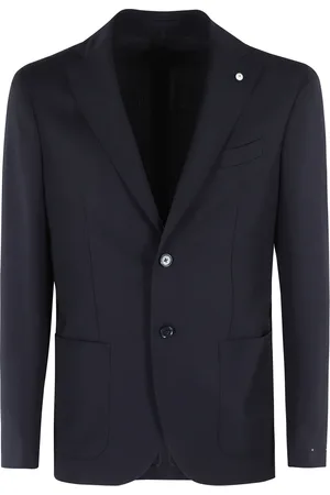 L.B.M. 1911 Jassen, Heren, Blauw, 2Xl, Stretch blazer voor vrouwen
