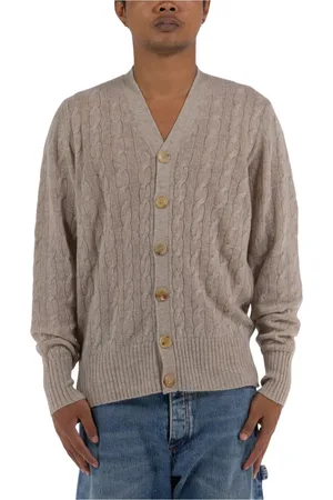 Etro Truien, Heren, , S, Wol, Kabelsteek Cardigan