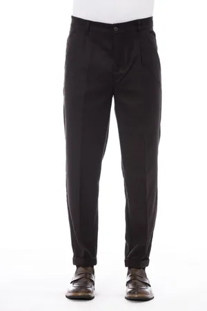 ALPHA STUDIO Broeken, Heren, Bruin, XL, Stijlvolle Broek met Zakken voor en achter