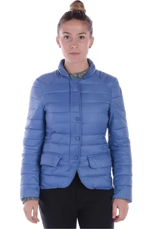 Invicta Jassen, Dames, Blauw, M, Stijlvolle Jas voor Mannen