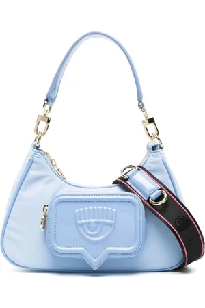Chiara Ferragni Tassen, Dames, Blauw, ONE Size, Schoudertas