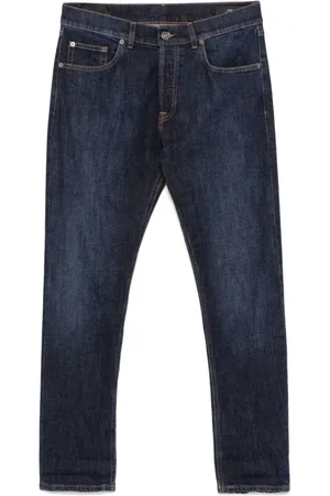 Dondup Jeans, Heren, Blauw, W31, Katoen, George Slim Fit Jeans