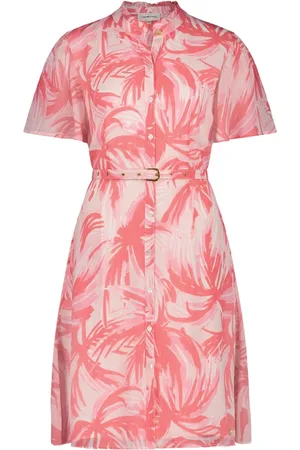 Fabienne Chapot Kleedjes, Dames, Veelkleurig, M, Polyester, Myla Butterfly Jurk