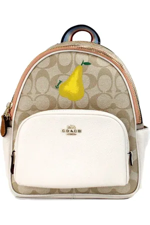 Coach Tassen, Dames, Veelkleurig, ONE Size, Mini Court Butterfly Rugzak