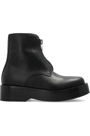 Bottega Veneta Schoenen, Dames, Zwart, 40 EU, Leer, Torino Enkellaars