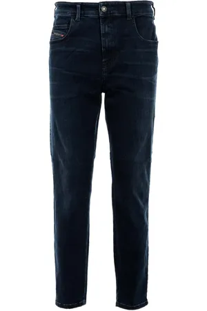 Diesel Jeans, Dames, Blauw, W30, Katoen, Slim-fit Jeans